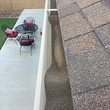 Gutter-cleaning-in-Prescott-valley-with-excessive-debris-from-deteriorating-roof-shingles-Even-treeless-lots-gutters-need-cleaning 5